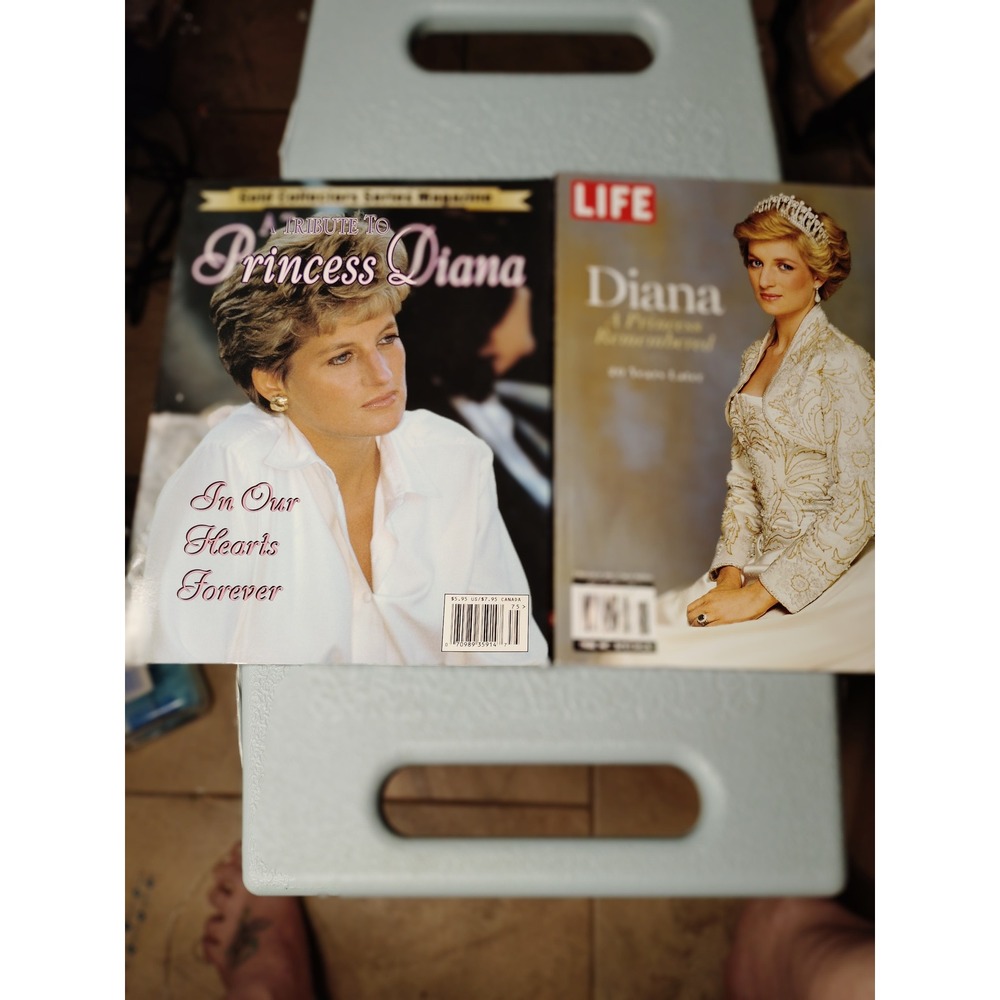 Princess Diana Tribute Magazine Bundle LIFE Classic Edition & Gold Collectors